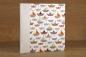 Preview: Album with white pages, paper boats, handmade